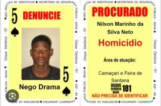 Operação Fariseus localiza “Nego Drama”, integrante do Baralho do Crime com sete mandados de prisão