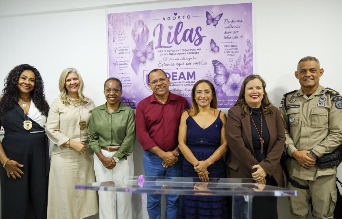 Sala Lilás é inaugurada na DEAM de Camaçari para acolher mulheres vítimas de violência