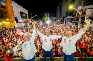 Em Jacobina, Wagner convoca militância a “trabalhar um pouquinho mais e descansar um pouquinho menos” na reta final da campanha
