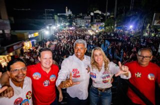 Jerônimo destaca avanços da gestão de Júlio em Amargosa e prefeitos reafirmam apoio ao candidato a deputado estadual