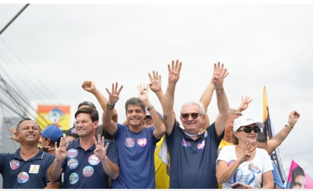 ACM Neto participa de carreata em Itabuna e relembra resultado das eleições de 2022