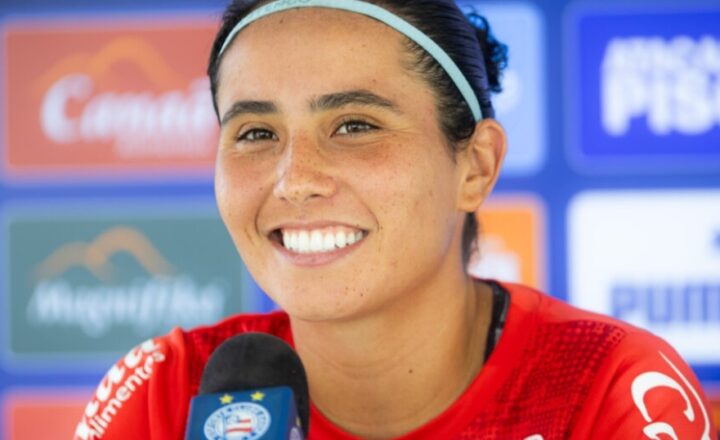 Artilheira em 2025, Gica mira repetir feito pelo Bahia no Campeonato Baiano Feminino