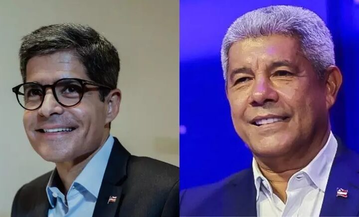 Paraná Pesquisas: ACM Neto tem 46,7% e Jerônimo Rodrigues 42% em pesquisa para o Governo da Bahia