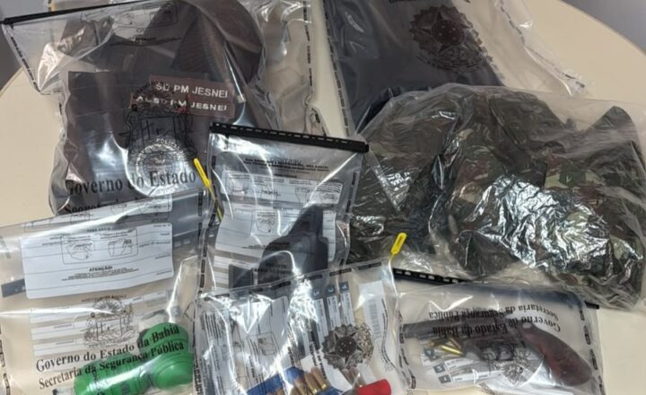 Operação Jackpot prende dois homens e apreende armas e munições na Bahia