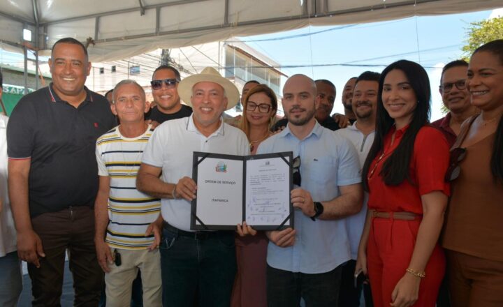 Itaparica avança na infraestrutura com novas ordens de serviço em parceria com o Governo do Estado