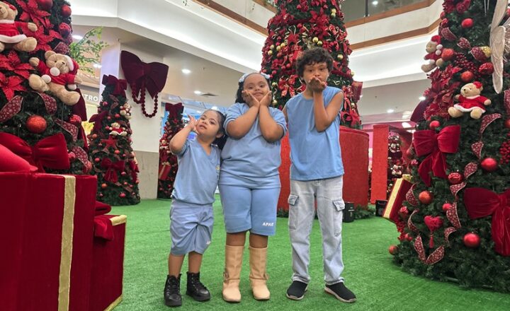 APAE de Salvador celebra Natal com campanha solidária que vai presentear crianças atendidas pela instituição