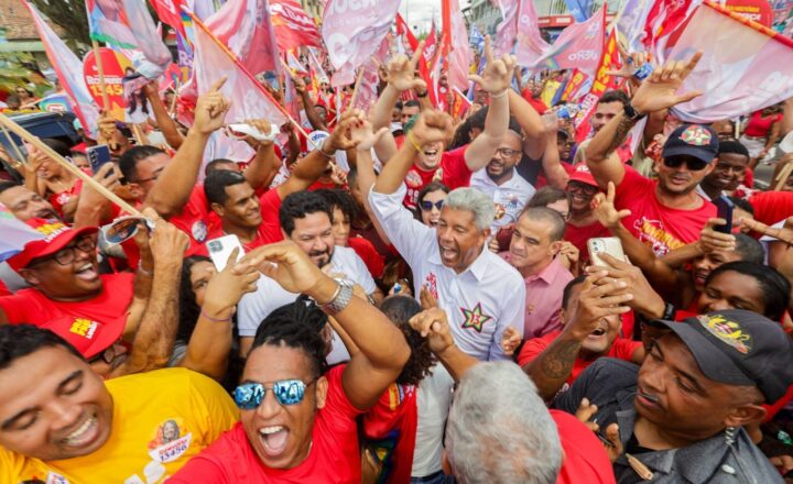 Jerônimo Rodrigues encerra campanha com caminhadas no Recôncavo e Vale do Jiquiriçá