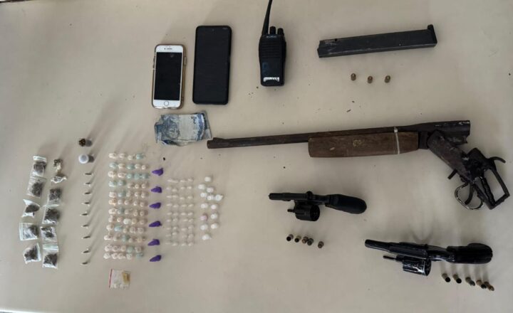 RONDESP RMS e 81ª CIPM interceptam em Lauro de Freitas faccionados que exibiam armas nas redes sociais