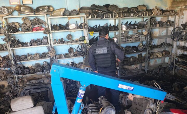 Ação integrada entre as Polícias Civis da Bahia e de Goiás cumprem mandados judiciais durante a Operação Protetor de Divisas