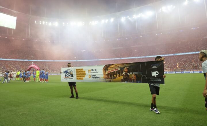 Ministério Público da Bahia promove ação com serviços gratuitos na Arena Fonte Nova, em Salvador