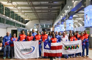 Delegação com 64 atletas baianos embarca para competir no segundo bloco dos Jogos da Juventude 2026 em Foz do Iguaçu (PR)