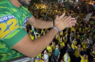 Capitão Alden reforça apoio a Flávio durante ato em Feira