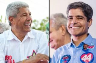 Quaest: Jerônimo tem 52% e ACM Neto, 48% dos votos válidos na Bahia