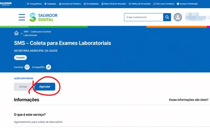 Saúde de Salvador amplia agendamento on-line de exames pelo Salvador Digital