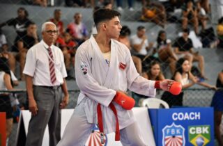 Karateca baiano disputa etapa final do Campeonato Brasileiro em Pernambuco