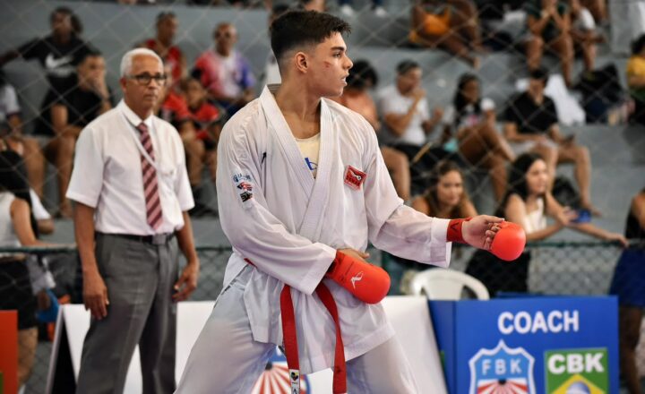 Karateca baiano disputa etapa final do Campeonato Brasileiro em Pernambuco