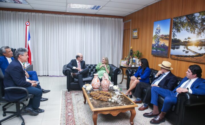 Conselheiros do TCE entregam contas do governo, projeto e saúdam Ivana pela “expressiva votação”